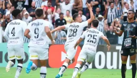 Santos vence Água Santa e permanece na elite do Paulista