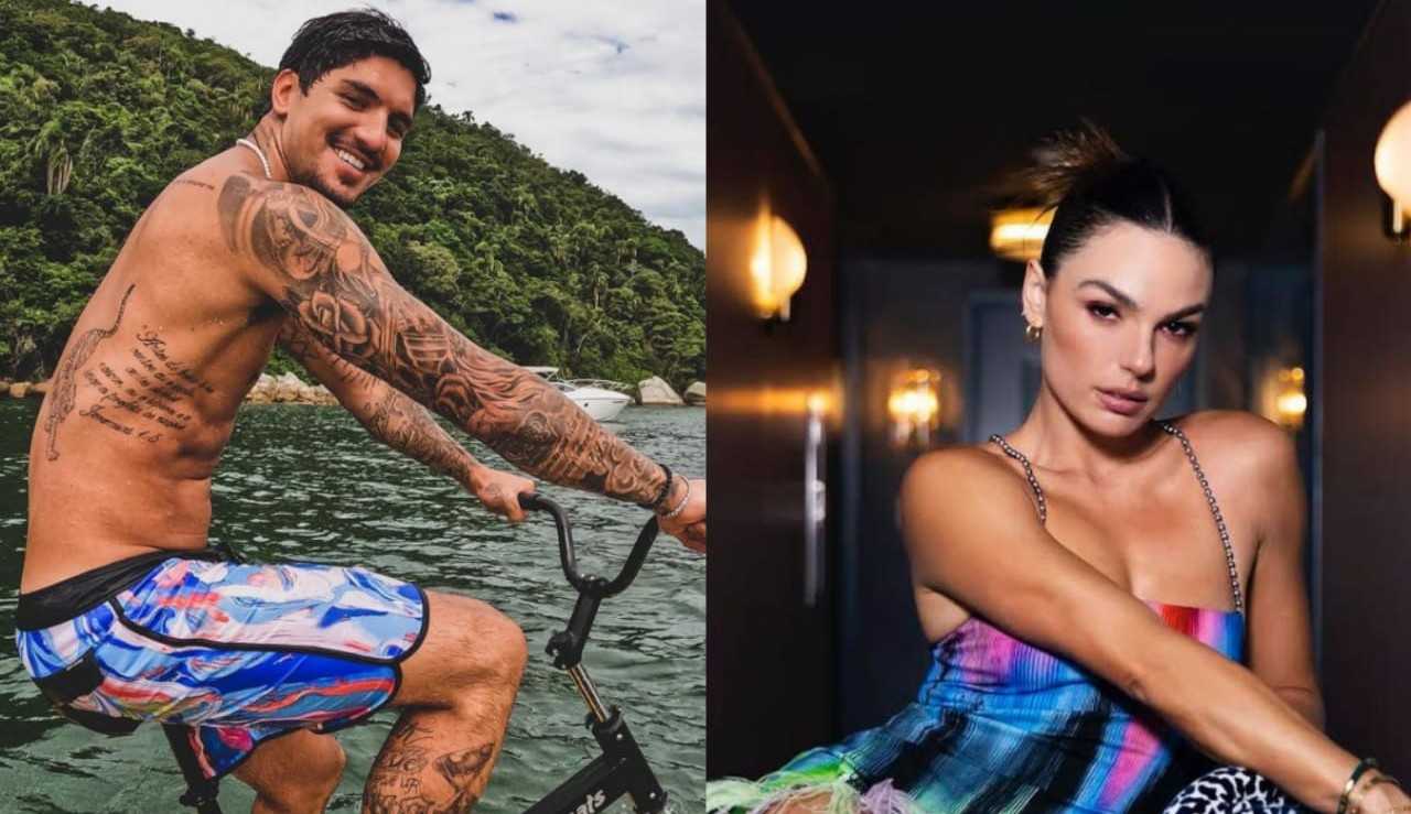 Gabriel Medina teria passado final de semana com Ísis Valverde e desperta rumores de possível affair entre os dois