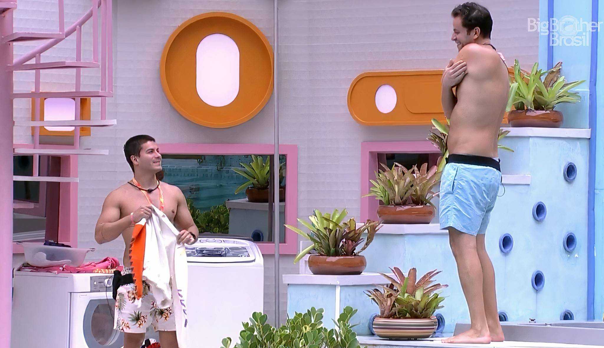 BBB22: Arthur comenta sobre Gustavo vencer o Bate-volta: “/Lollipop já teve a primeira derrota”/