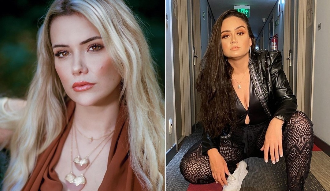 Marcela McGowan assume romance com Luíza