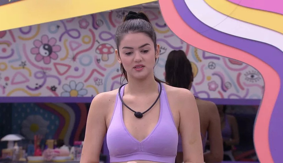 BBB22: Eslovênia desabafa e diz que tem que encontrar forças para continuar no reality