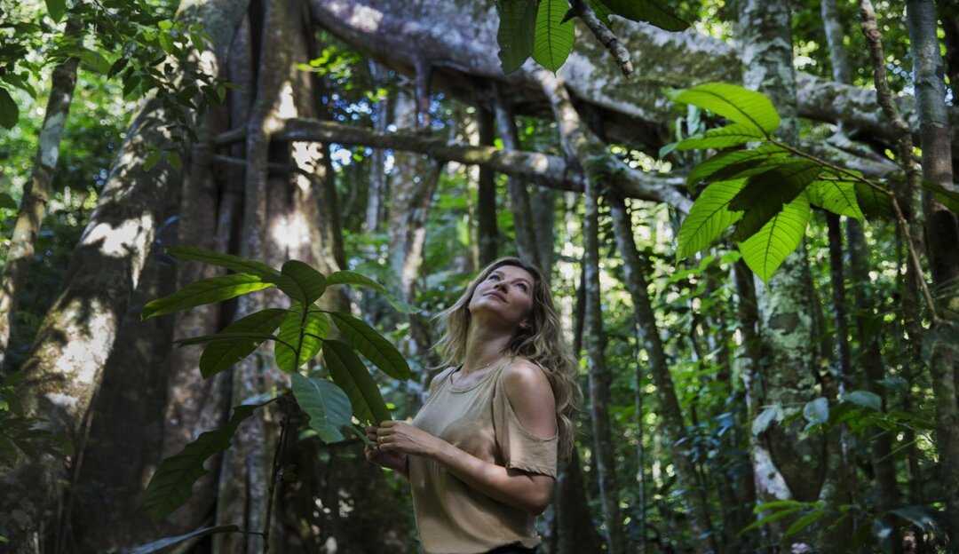 Gisele Bündchen faz post para celebrar Dia da Amazônia
