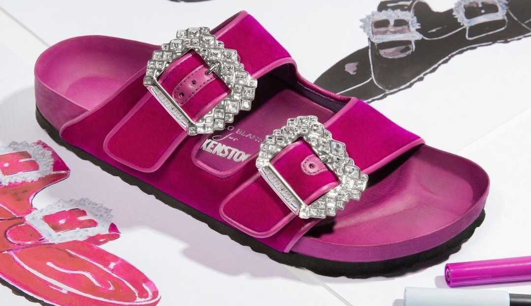 Manolo Blahnik lança coleção inédita com a Birkenstock