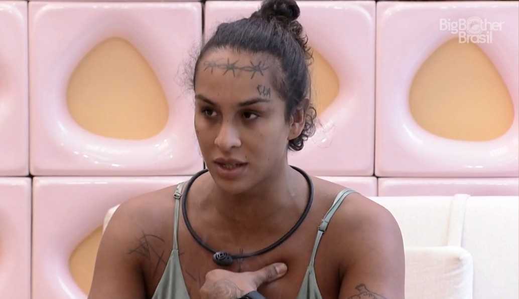 BBB22: Linn da Quebrada muda de ideia sobre a sua indicação e fala com brothers