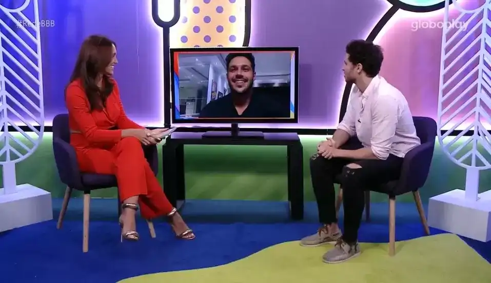 BBB22: Rodrigo diz para Lucas ter cuidado com as fofocas