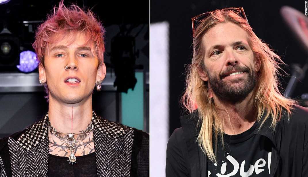 Machine Gun Kelly fala sobre encontro com Taylor Hawkins e deixa mensagem para os filhos do músico