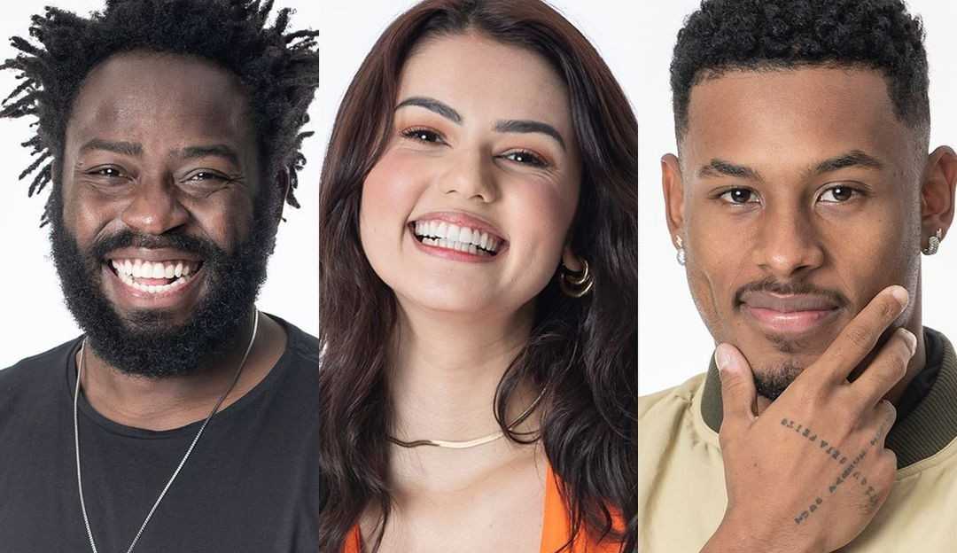 BBB22: Douglas Silva, Eslovênia e Paulo André estão no paredão