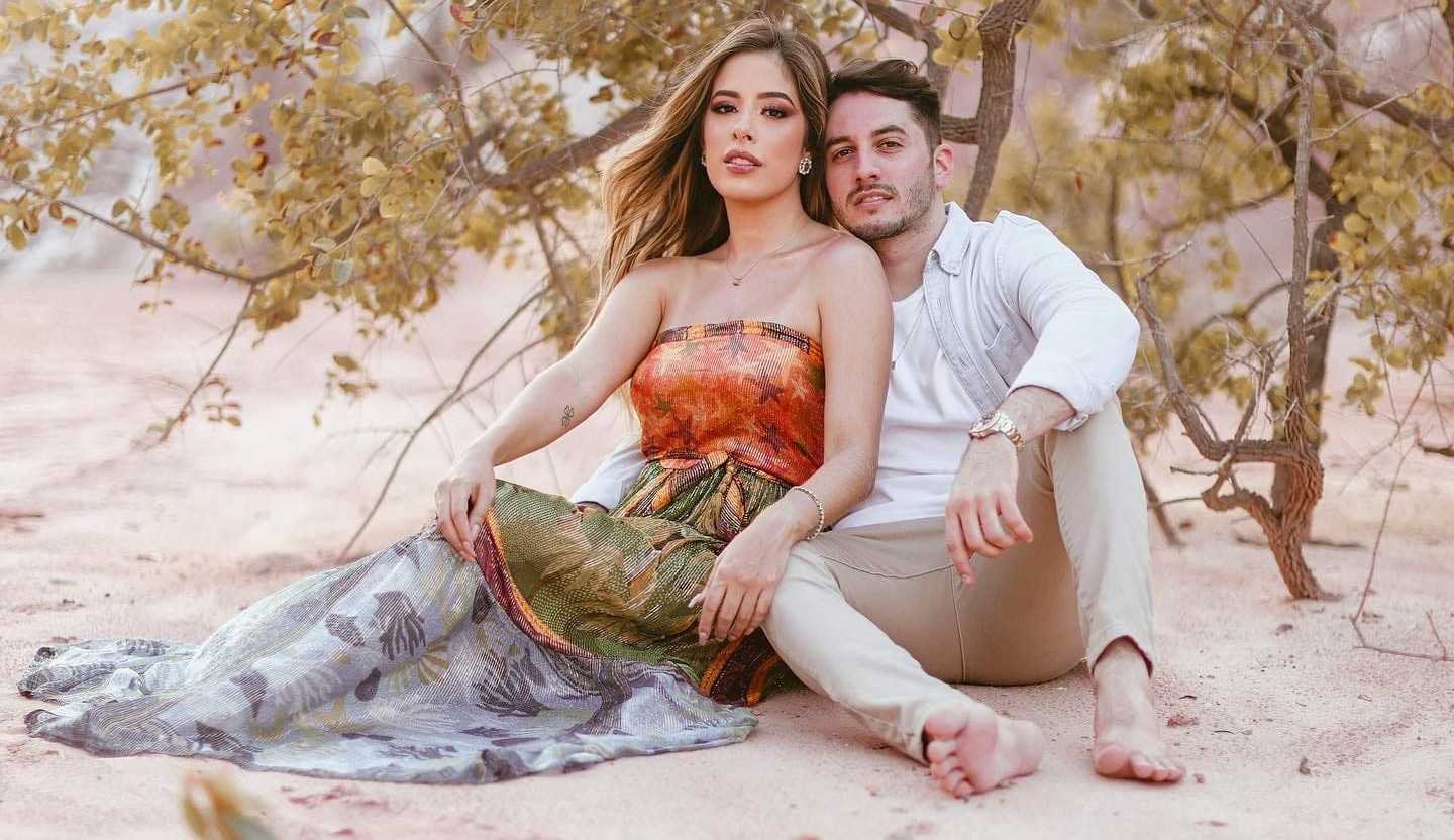 Jonas Esticado e Bruna Hazin se casam com cerimônia emocionante