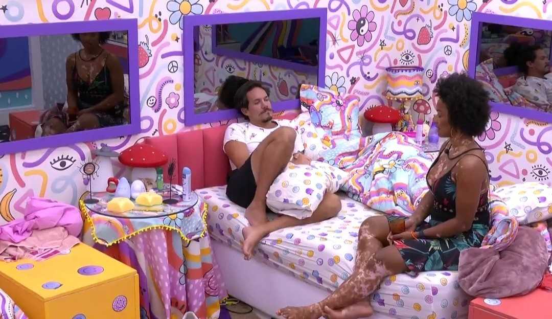 BBB22: Natália comenta com Eli, sobre a resposta que deseja ter nesse paredão