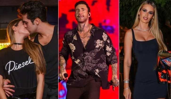 Luan Santana e outros famosos curtem show de Maroon 5