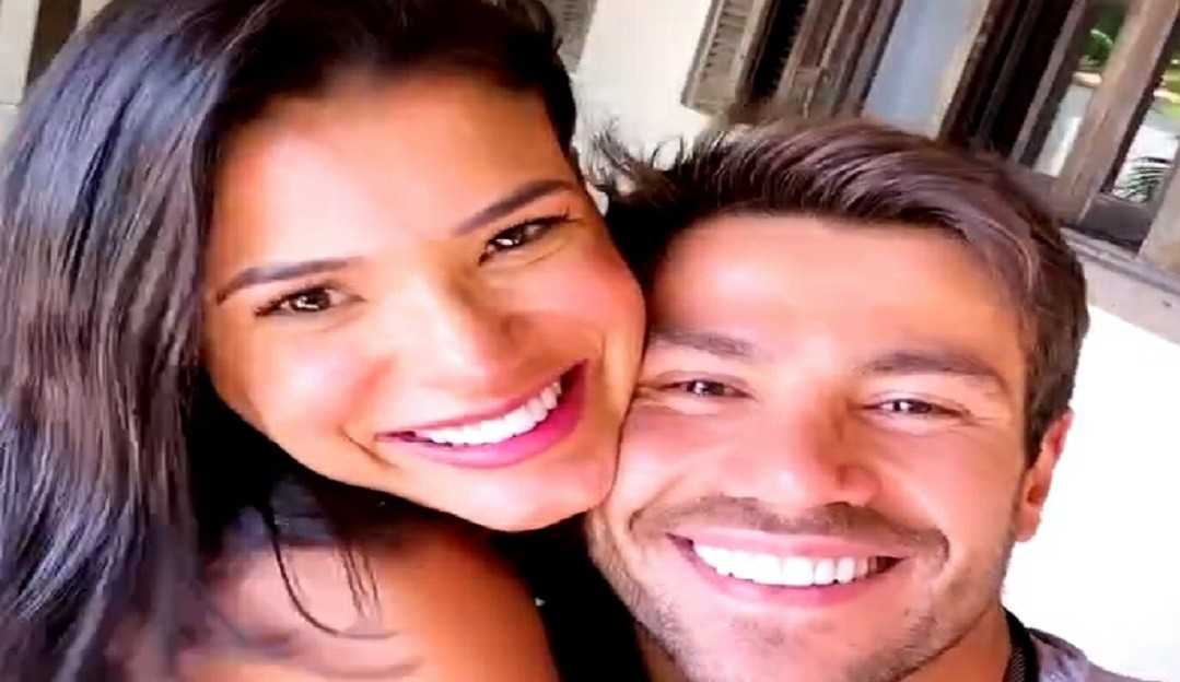 De A Fazenda para Floripa, casal “Malyne” passa fim de ano junto