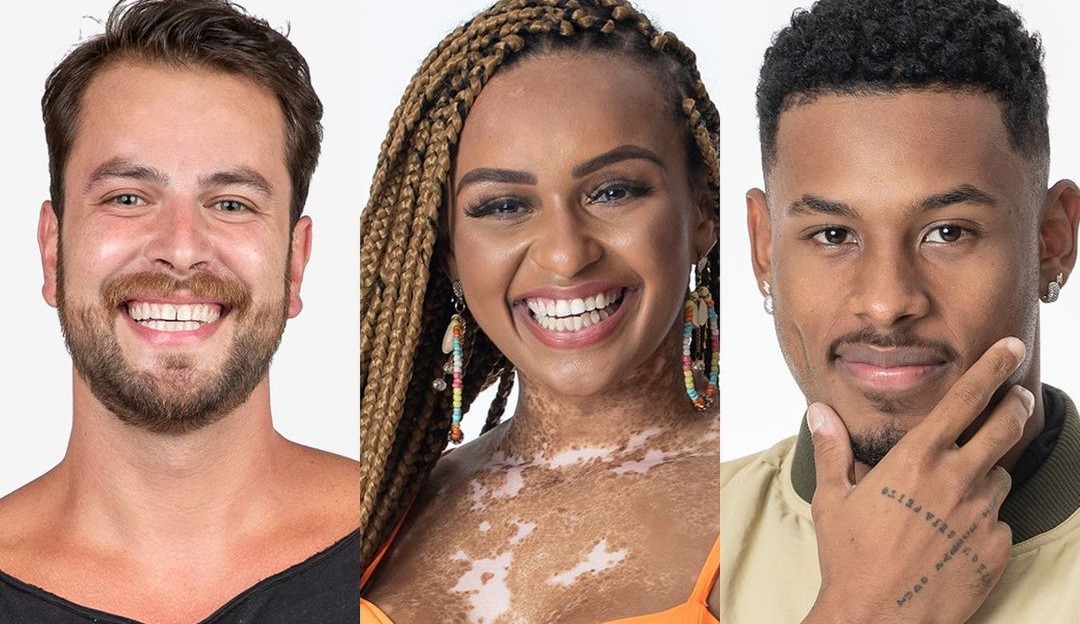 BBB22: Gustavo, Natália e Paulo André estão no paredão