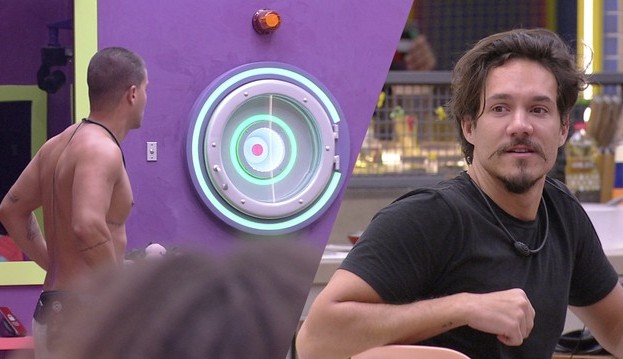 BBB22: Eliezer sugere para Arthur Aguiar “testar” o Botão da Desistência