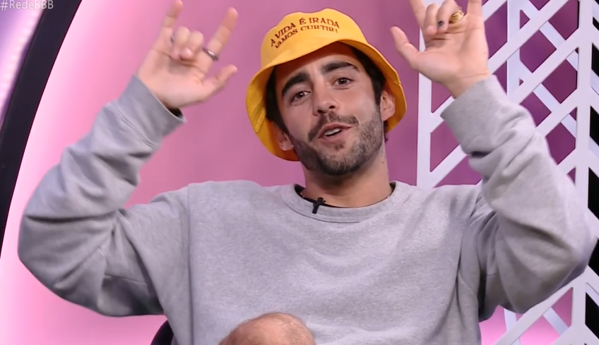 BBB22: Scooby recebe Cíntia Dicker no Bate-Papo BBB