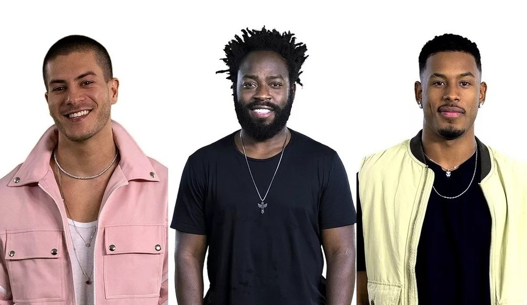 Arthur Aguiar, Douglas Silva e Paulo André são os finalistas do BBB22