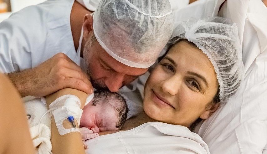 Nasce Rayan, terceiro filho de Kyra Gracie e Malvino Salvador