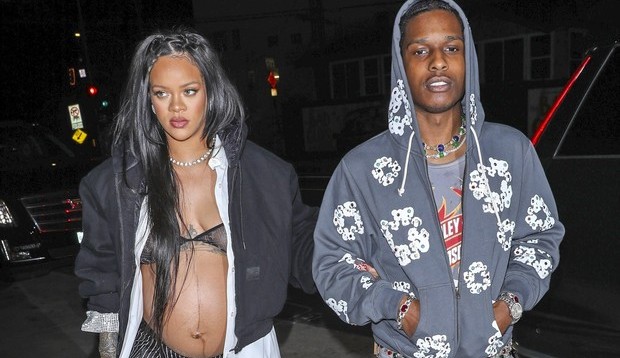Rihanna e A$AP Rocky são vistos pela primeira vez após prisão do rapper
