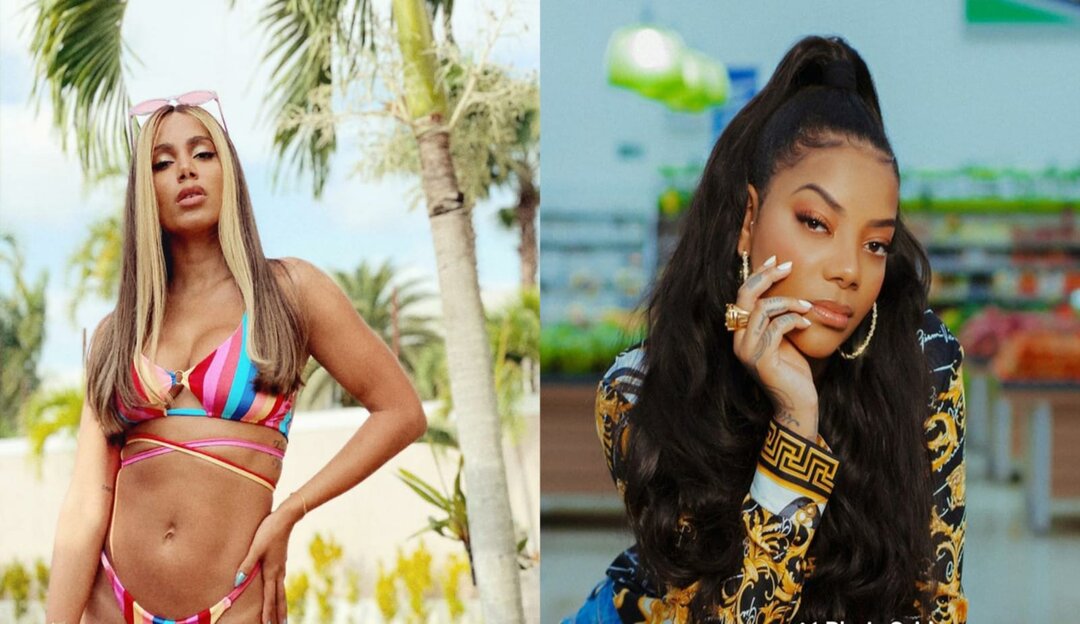 Anitta é acusada de racismo após postar montagem com Ludmilla