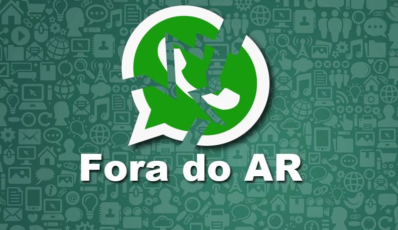 WhatsApp fora do ar registra 7.800 reclamações referente a falha