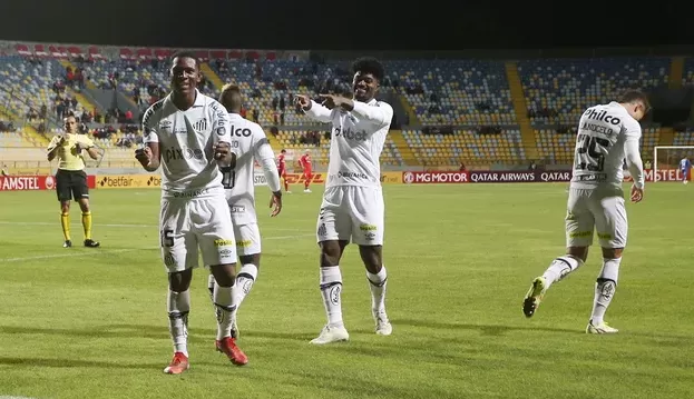 Santos empata com Unión La calera por 1 a 1 pela Copa Sul- Americana