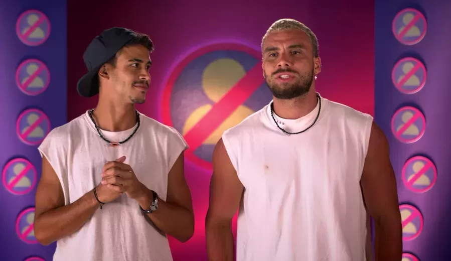“Túnel do Amor”: Danillo e Randerson são os primeiros eliminados do programa