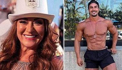 Nadine Gonçalves, mãe de Neymar, viaja para MS e curte com o atual romance
