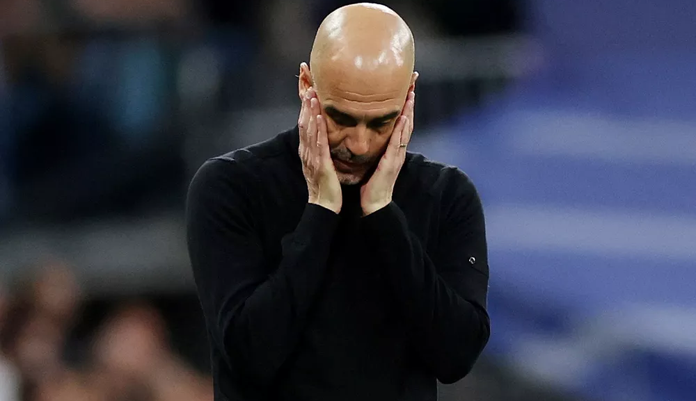 Com uma virada improvável do Real Madrid, Guardiola lamenta eliminação