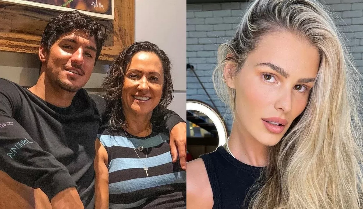 Mãe de Gabriel Medina fala sobre o filho e Yasmin: “Eu sabia que não ia durar”
