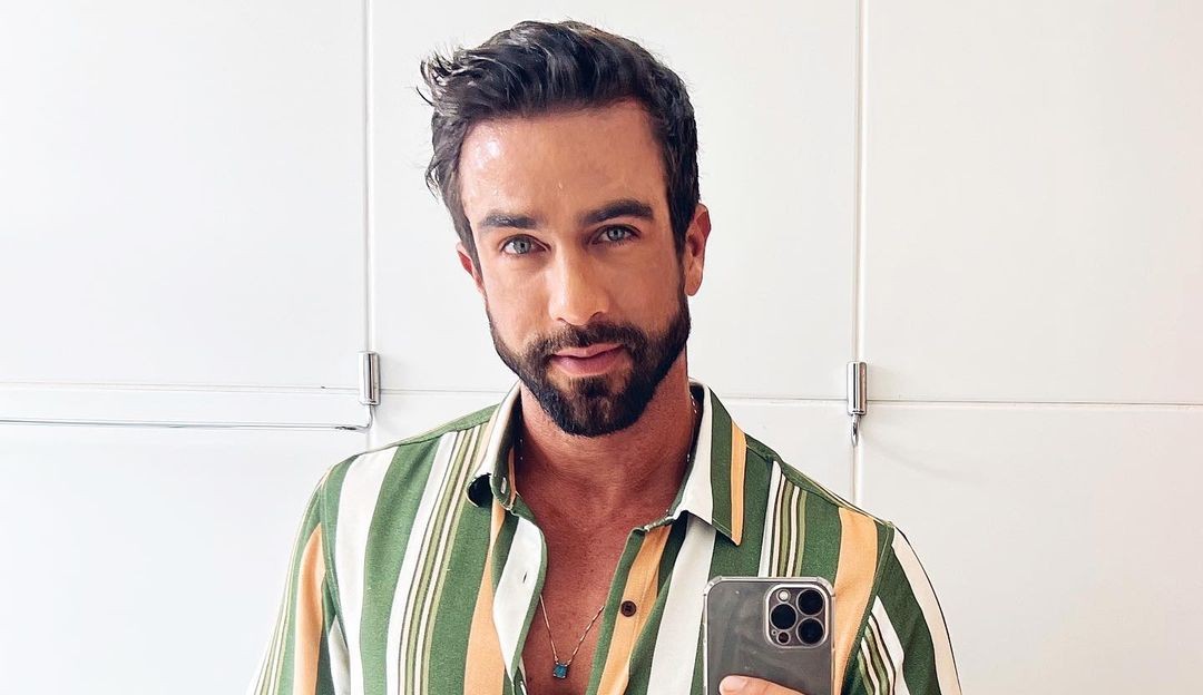 Erasmo Viana fala sobre seu engajamento ter triplicado após notícia da gravidez de Gabriela Pugliesi