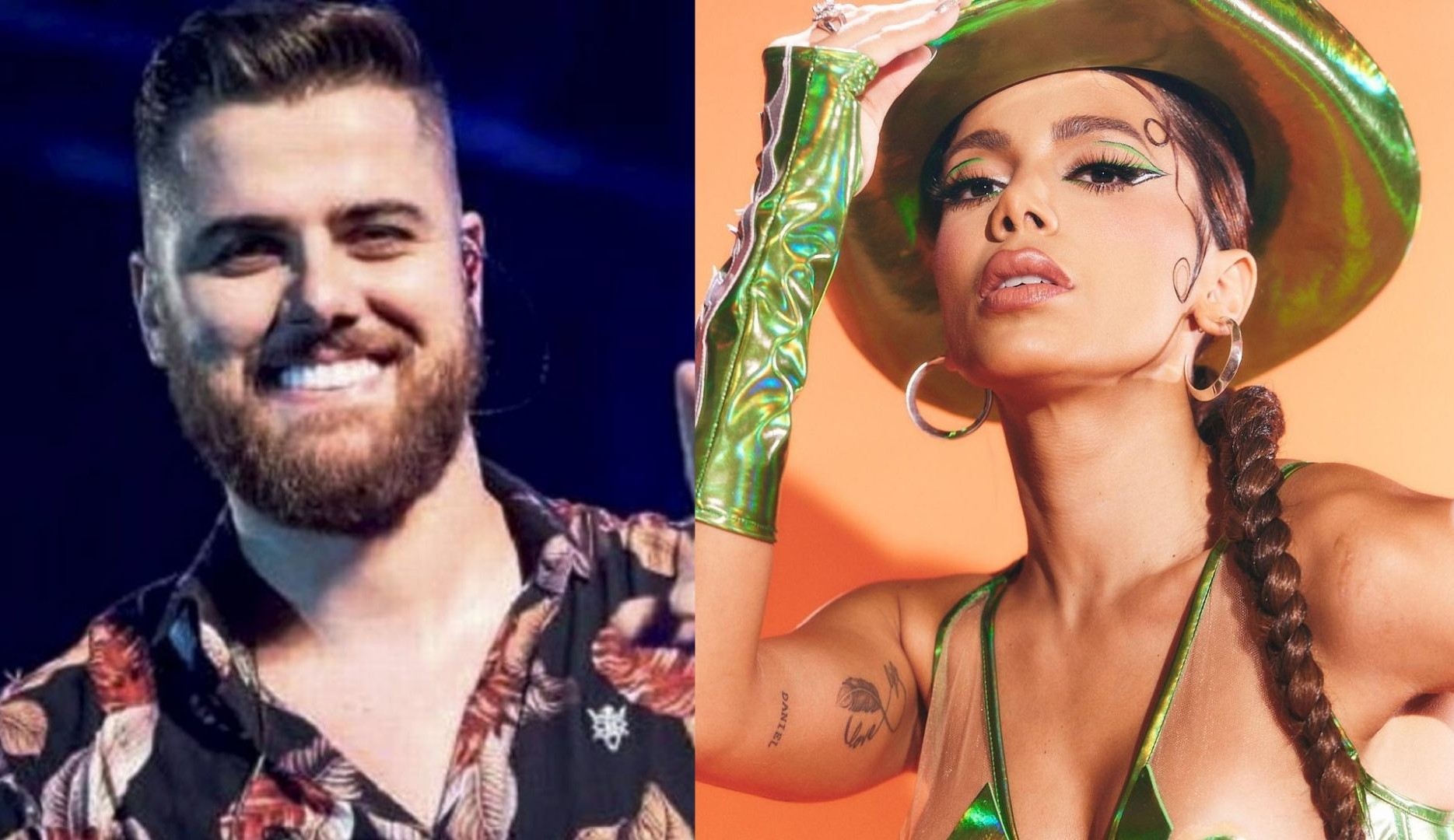 Zé Neto alfineta Anitta em show e a internet reage em defesa