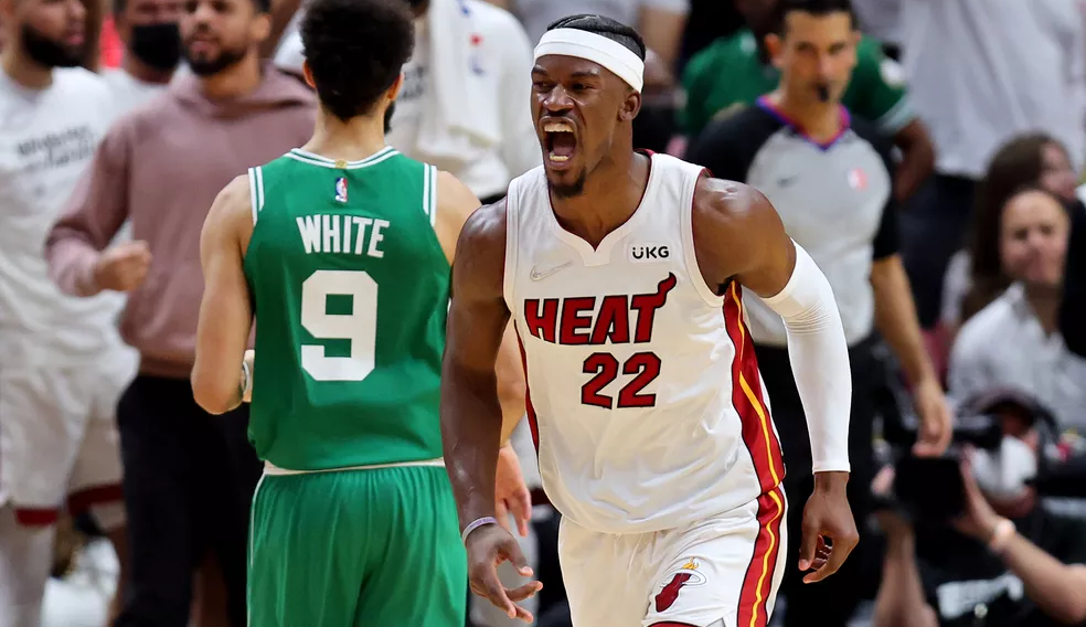 Com show de Jimmy Butler, Miami vence os Celtics e sai na frente na final da Conferência Leste