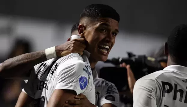 Santos vence nos acréscimos o Unión La Calera e lidera o grupo C da Sul-Americana