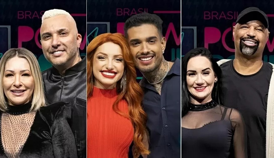 Power Couple: Baronesa, Rogério, Erika, Dinei, Brenda e Matheus estão na DR