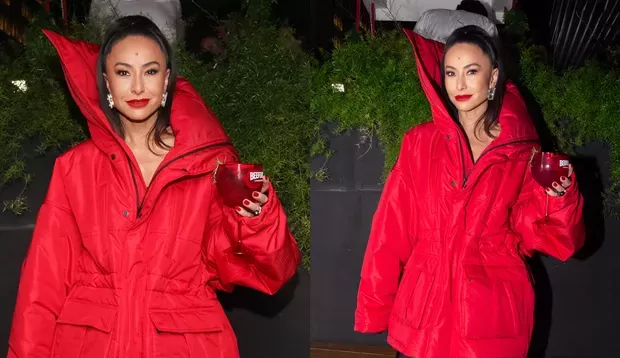 Sabrina Sato encara o frio de São Paulo para evento e fala sobre relação que teve com Dhomini