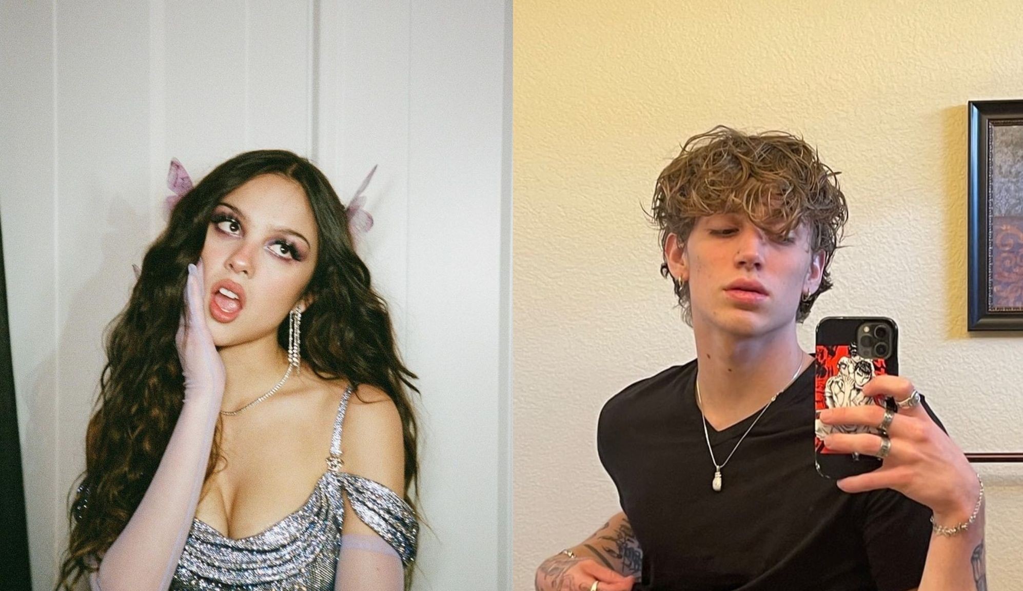 Fãs shippam Olivia Rodrigo e Vinnie Hacker após fotos de abraço entre os dois