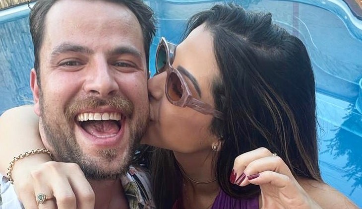 Gustavo fala sobre casamento com Laís Caldas: “um passo de cada vez”