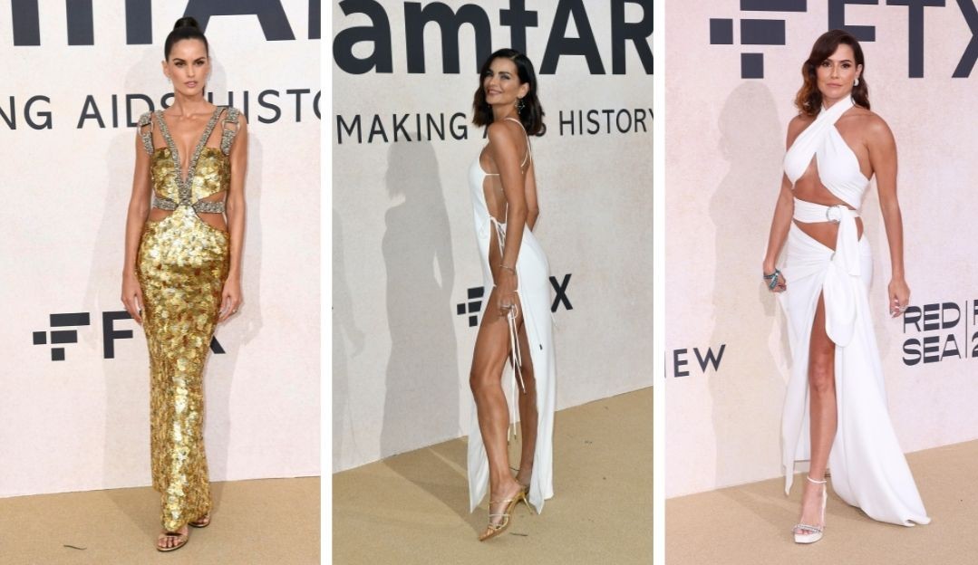 Brasileiras marcam presença no baile amfAR