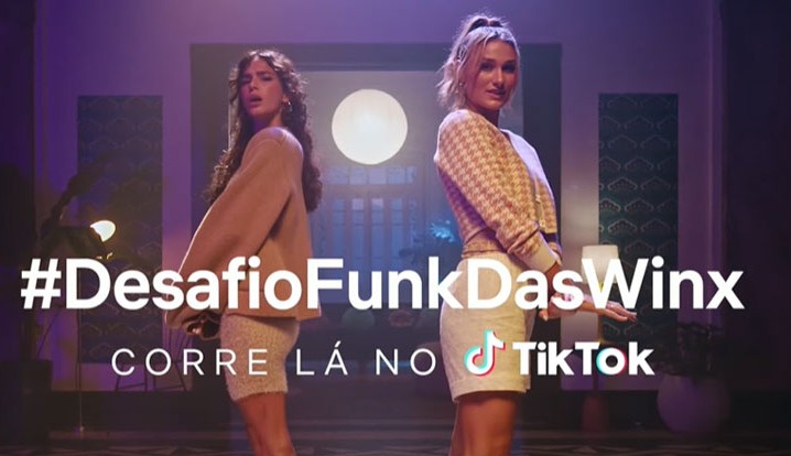 Bruna Marquezine e Sasha Meneghel estrelam desafio de “/”/Funk das Winx”/”/ no Tik Tok