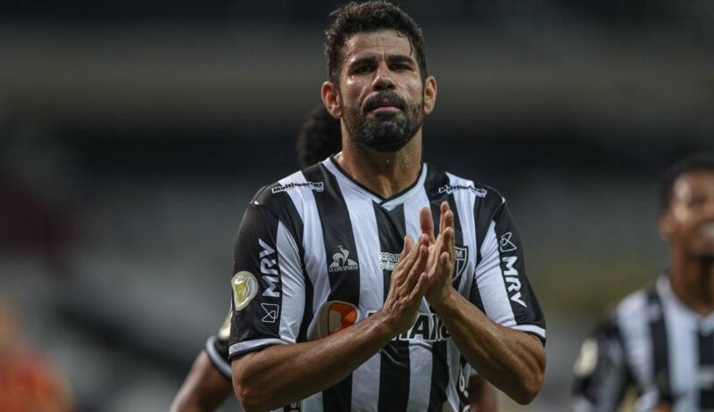 Diego Costa fala sobre a sua passagem no Atlético-MG e critica a estrutura do clube