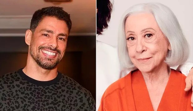 Cauã Reymond relembra nervosismo para beijar Fernanda Montenegro em “Belíssima”