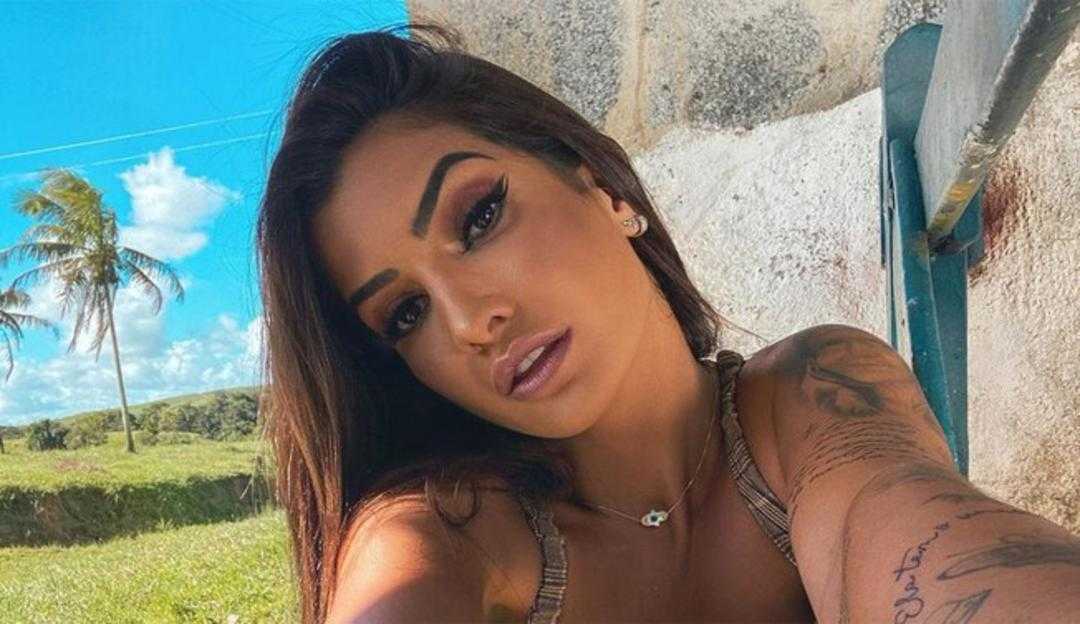 Marina Ferrari, digital influencer, chora por não entrar em “/A Fazenda”/