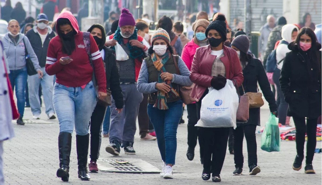 Chegada do inverno trás clima mais frio e menos úmido para o Brasil
