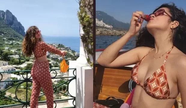 Maisa curte viagem pela Itália e chama atenção com seu look