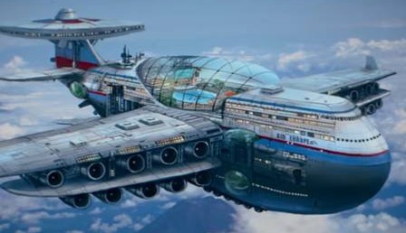 Sky Cruise: conheça o hotel de luxo que promete transportar mais de 5 mil pessoas sem pousar