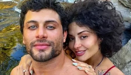 Aline Campos e Jesus Luz postam as primeiras fotos juntos