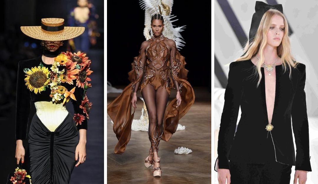 Semana de alta-costura aposta em futurismo, nudez e elegância