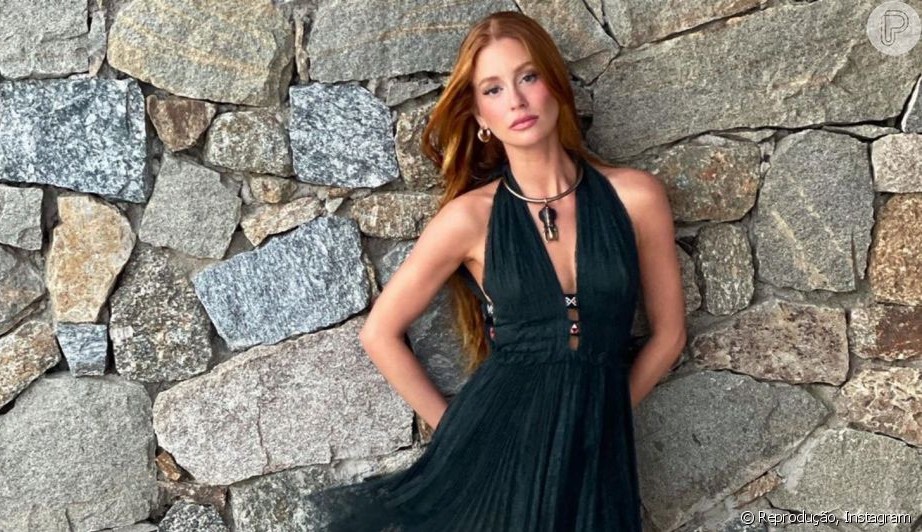 Marina Ruy Barbosa está de férias e usando looks incríveis com sandália gladiadora