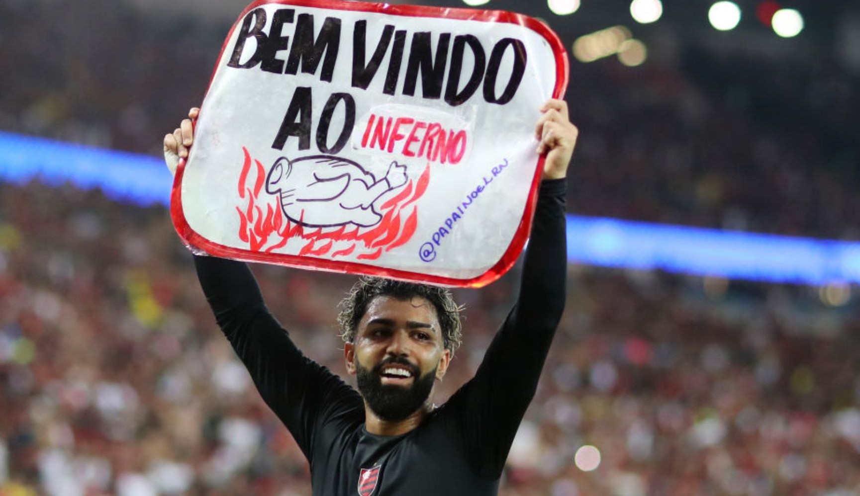 Gabigol provoca Atlético-MG após classificação na Copa do Brasil