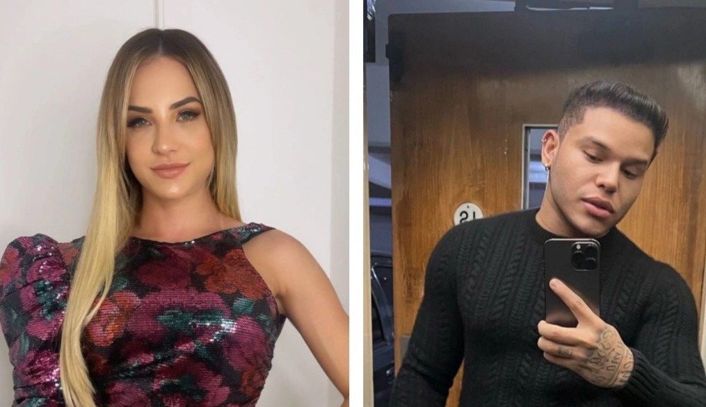 Gabi Martins vai ao show do ex Tierry acompanhada da mãe