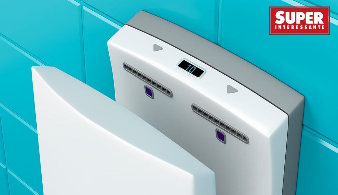 Secador de mãos pode ser mais nocivo que toalhas de papel